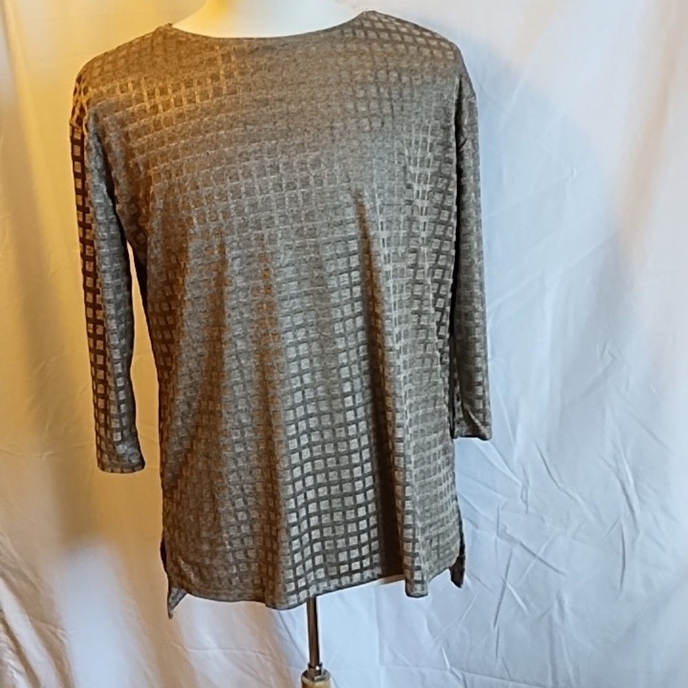 Philosophy blouse gold jacquard size 0X